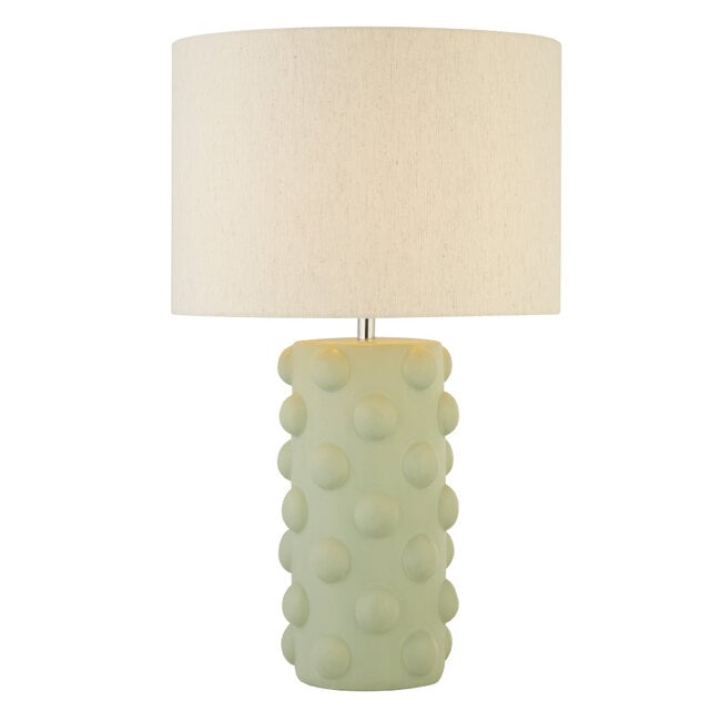 Searchlight Tafellamp Bobble - Groen/Creme