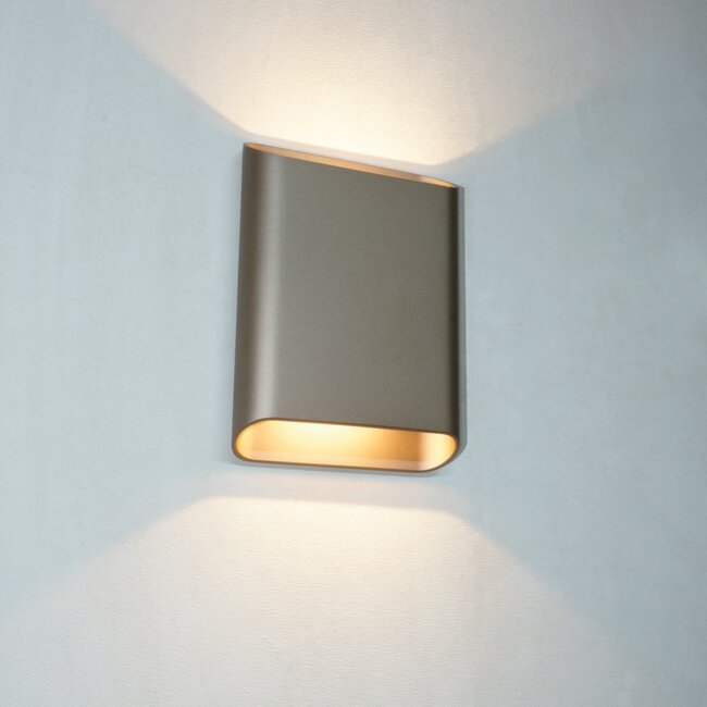 Artdelight Wandlamp Diaz L - Champagne