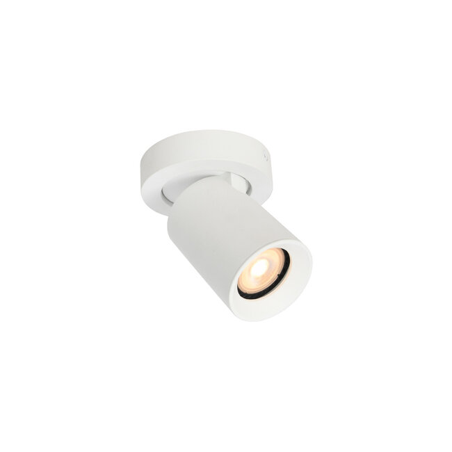 Artdelight Plafondlamp Megano 1L Rond - Wit