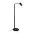 Artdelight Vloerlamp Megano 1L - Zwart