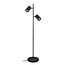 Artdelight Vloerlamp Megano 2L - Zwart