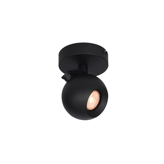 Artdelight Plafondlamp Bolero 1L - Zwart