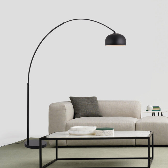 Artdelight Vloerlamp Bogota - Zwart