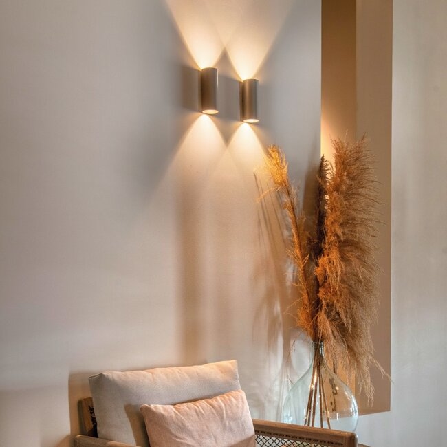 Artdelight Wandlamp Brody 2 - Champagne