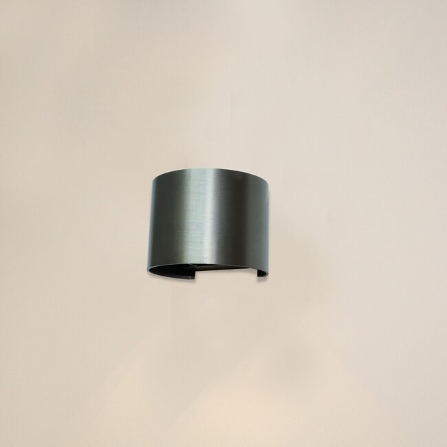 Artdelight Wandlamp Gyro - Gun Metal