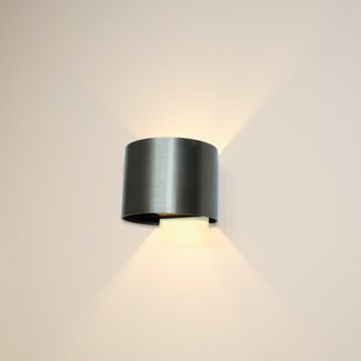 Artdelight Wandlamp Gyro - Gun Metal