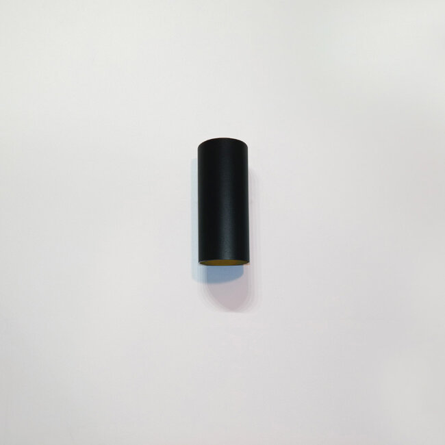 Artdelight Wandlamp Roulo 2 - Zwart/Goud