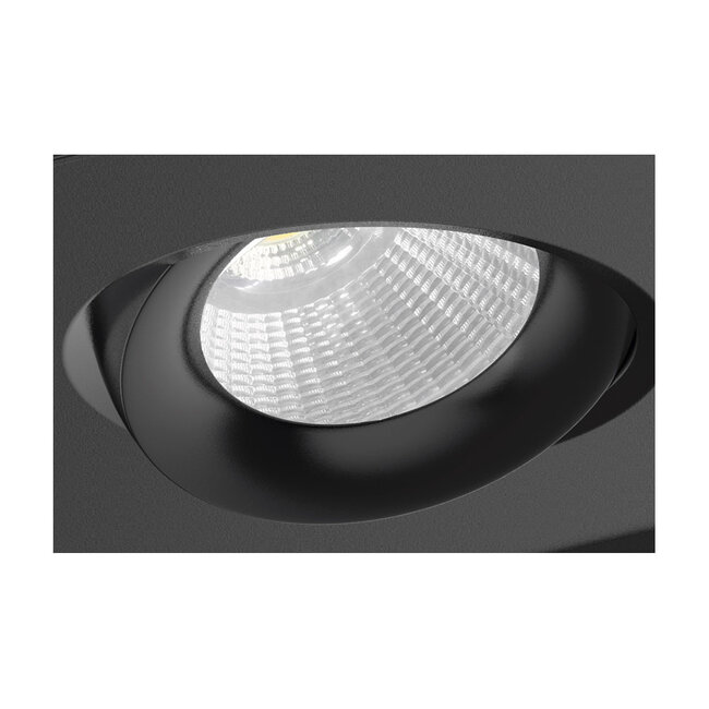 Artdelight Plafondlamp Brooklyn 1L - Zwart