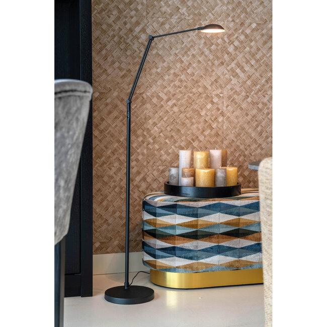 Artdelight Vloerlamp Palermo - Zwart