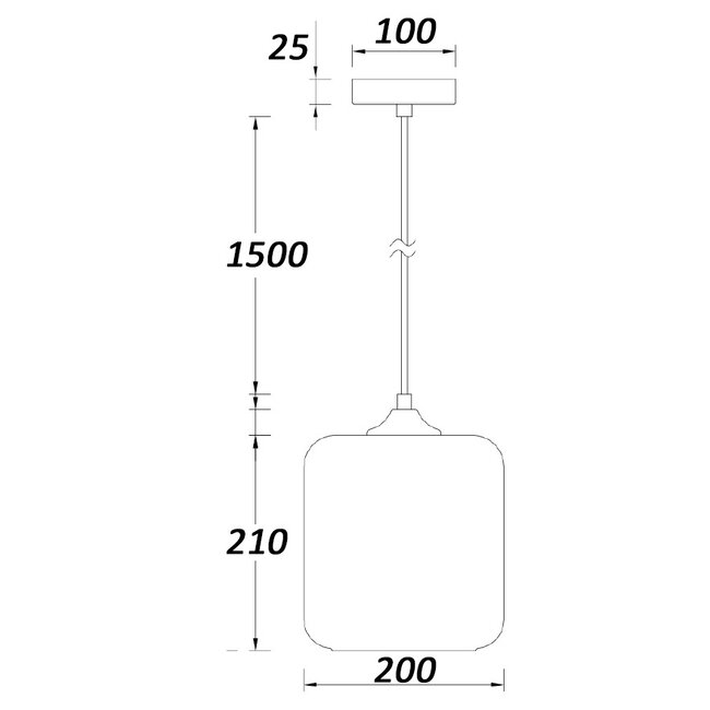 Artdelight Hanglamp Apollo - Titan/Goud