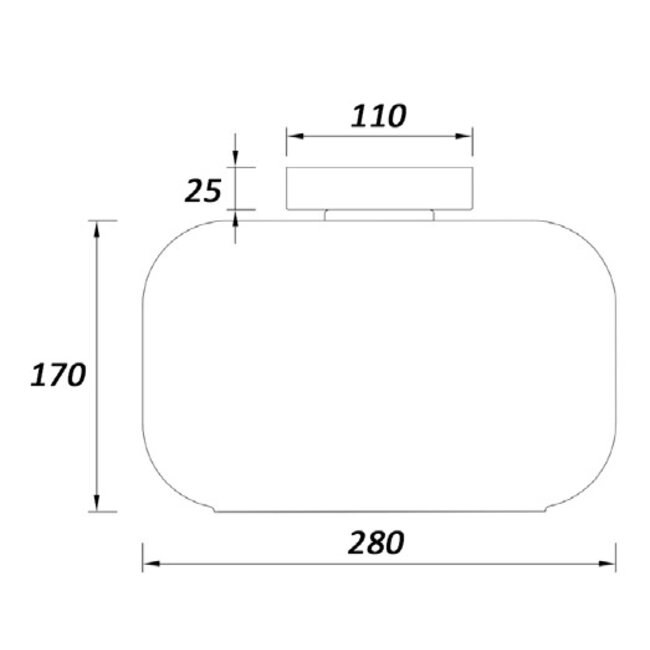 Artdelight Plafondlamp Casino - Goud