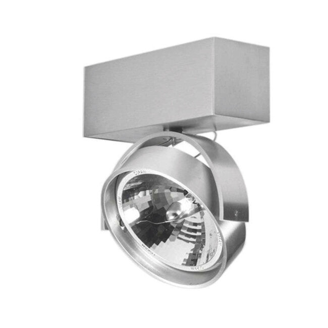 Artdelight Plafondlamp Dutchess 1L - Aluminium