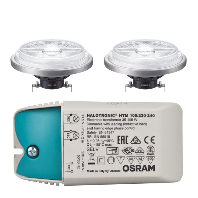 Artdelight Plafondlamp Dutchess 2L - Aluminium