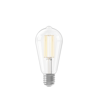 Calex E27 Led Filament Rustiek Clear 3,5W 2300K 250lm - Dimbaar