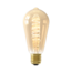 Calex E27 Led Filament Rustiek Gold 3,8W 2100K 250lm - Dimbaar