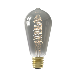 Calex E27 Led Filament Rustiek Smoke 4W 1800K 136lm - Dimbaar