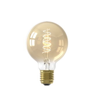 Calex E27 Led Filament Globe 80mm Gold 3,8W 2100K 250lm - Dimbaar