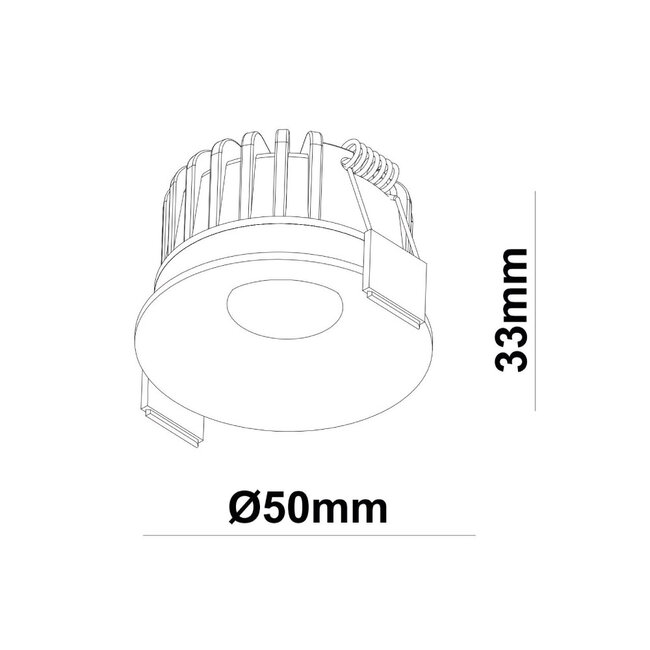 Artdelight Inbouwspot Ottawa - Wit