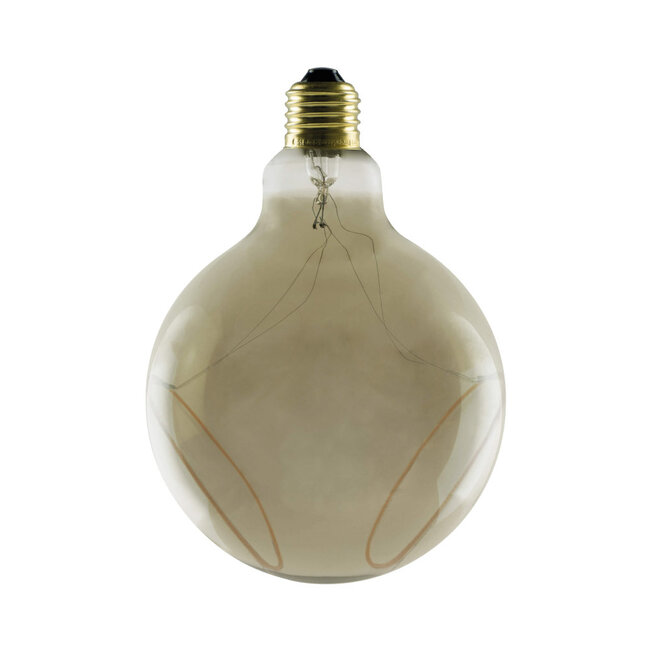 Segula  Lamp Illusion LED E27 Globe 125mm - Smokey Crescent Double Slanting