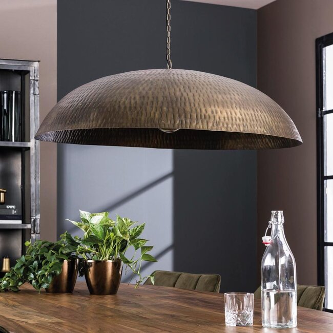 HELDR! Hanglamp Nola Ø90cm - Antiek Brons