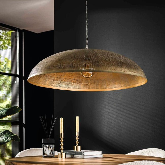 HELDR! Hanglamp Ciro Ø90cm - Antiek Brons