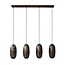HELDR! Hanglamp Ciro 4L - Antiek Brons
