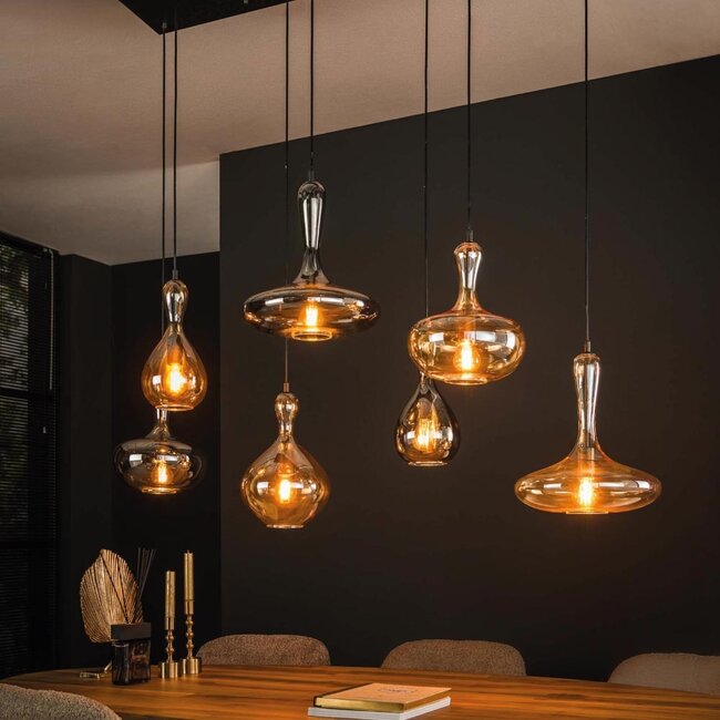 HELDR! Hanglamp Amara 7L - Multicolor