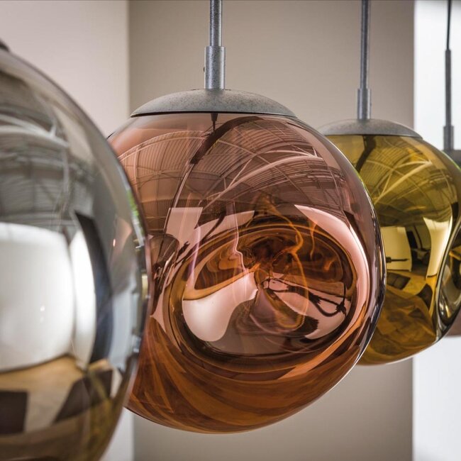 HELDR! Hanglamp Zara 4L - Multicolor