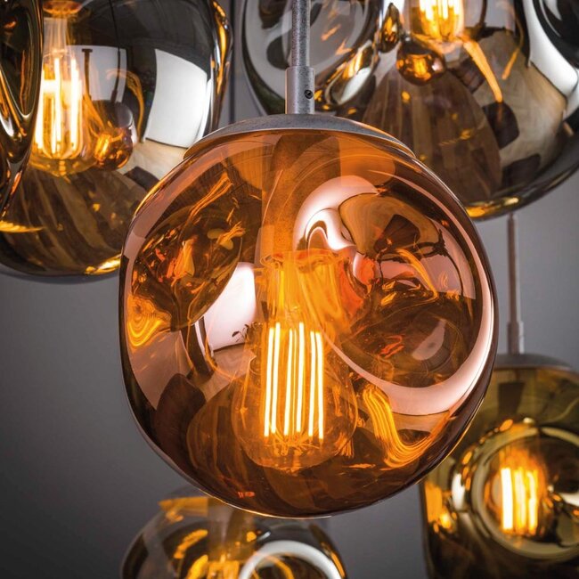 HELDR! Hanglamp Zara 7L - Multicolor