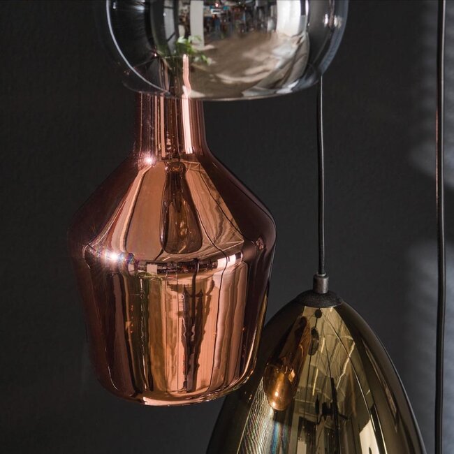 HELDR! Hanglamp Elena 5L - Multicolor