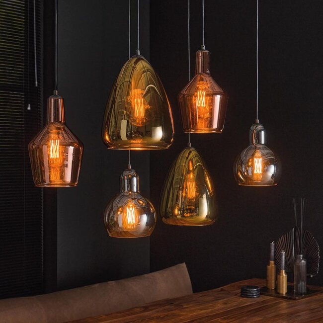 HELDR! Hanglamp Elena 6L - Multicolor