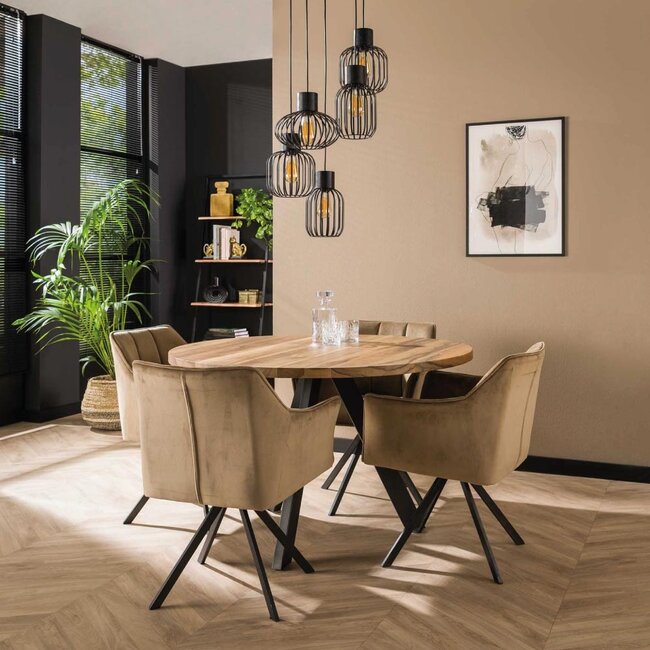 HELDR! Hanglamp Nuvo 5L - Charcoal