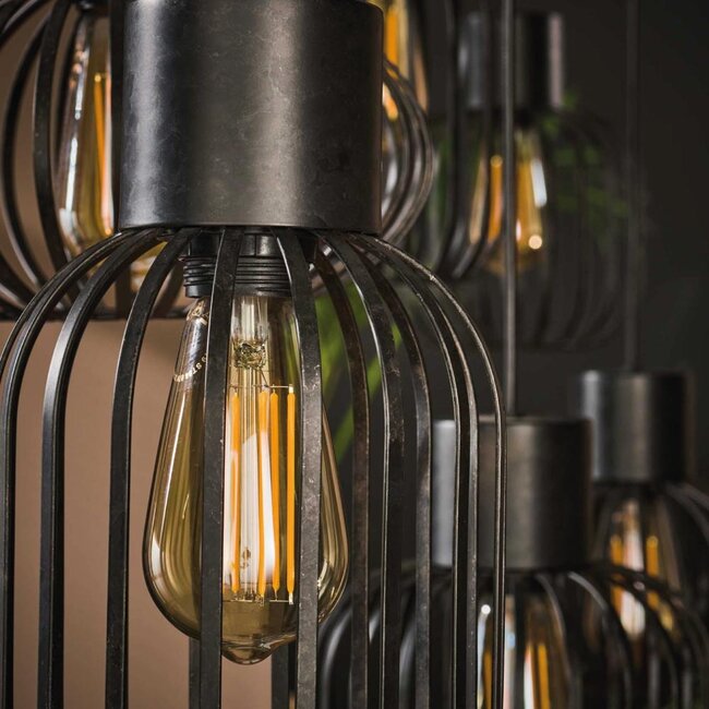 HELDR! Hanglamp Nuvo 6L - Charcoal