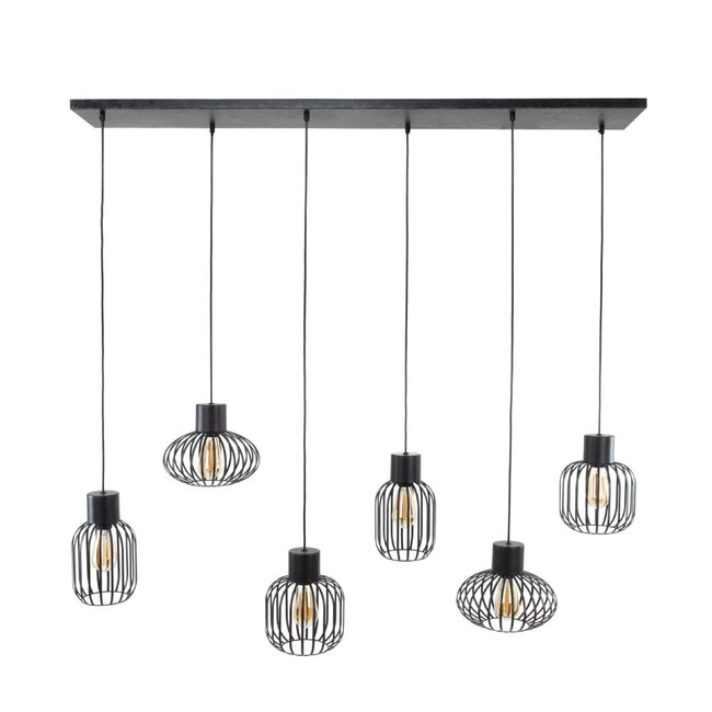 HELDR! Hanglamp Nuvo 6L - Charcoal