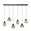 HELDR! Hanglamp Nuvo 6L - Charcoal