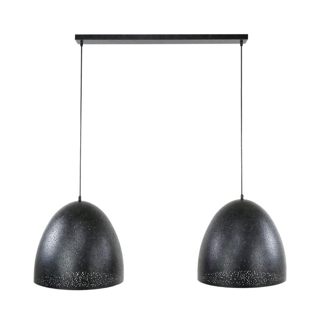 HELDR! Hanglamp Como 2L - Charcoal