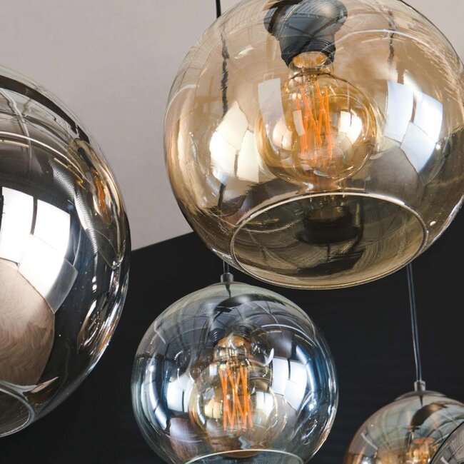 HELDR! Hanglamp Sava 7L - Multicolor