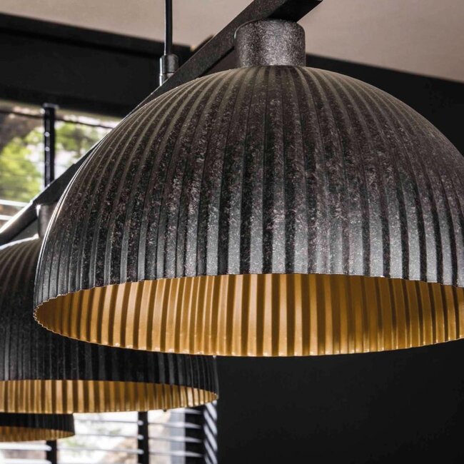 HELDR! Hanglamp Serra II 3L - Zwart