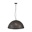 HELDR! Hanglamp Lucca Ø70cm - Zwart/Bruin