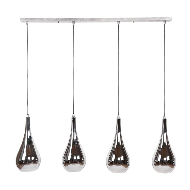 HELDR! Hanglamp Bardi 4L - Chroom