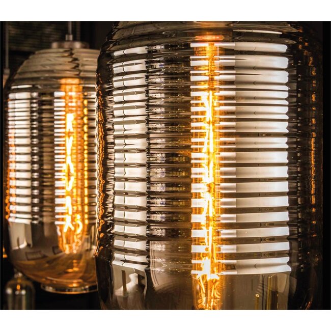 HELDR! Hanglamp Alora 3L - Chroom