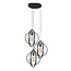 HELDR! Hanglamp Riola 3L - Charcoal