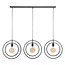 HELDR! Hanglamp Riola II 3L - Charcoal
