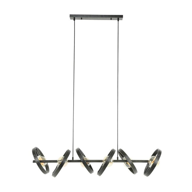 HELDR! Hanglamp Multo 6L - Charcoal
