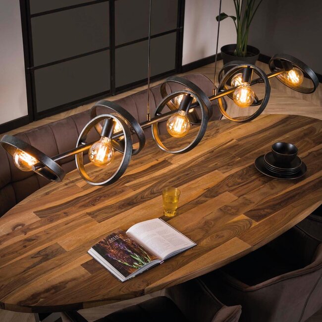 HELDR! Hanglamp Multo 8L - Charcoal