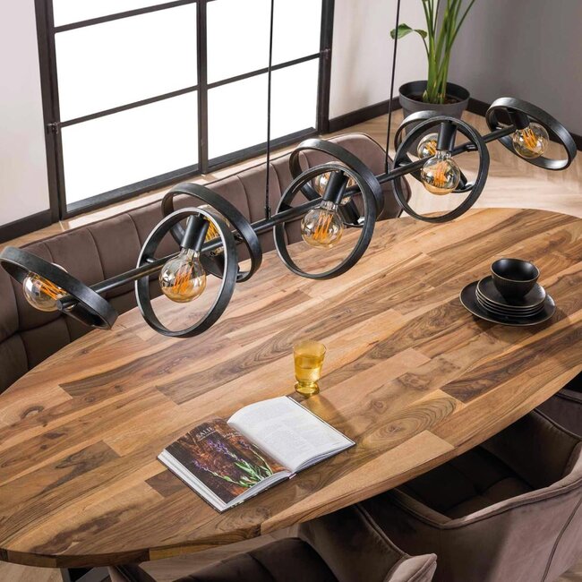 HELDR! Hanglamp Multo 8L - Charcoal