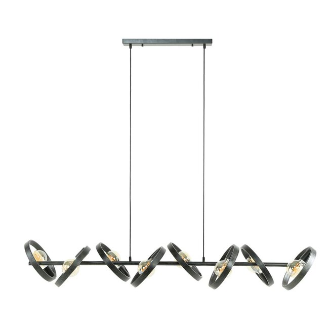 HELDR! Hanglamp Multo 8L - Charcoal