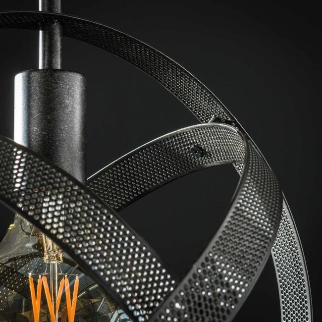 HELDR! Hanglamp Adino 3L - Zwart