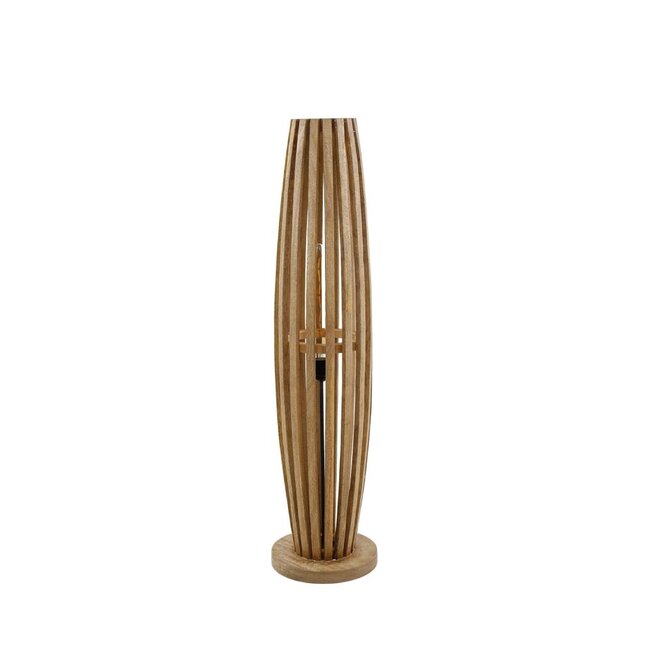 HELDR! Vloerlamp Oliva 1L - Mango Hout