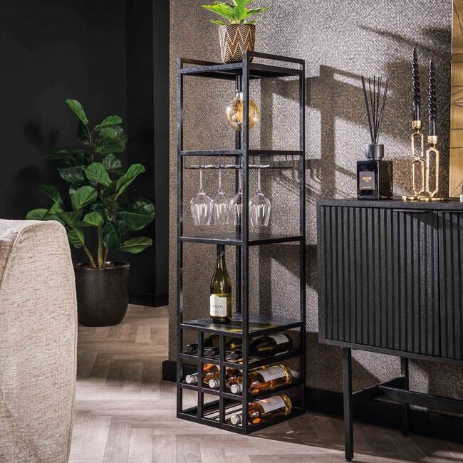 HELDR! Vloerlamp Vino - Charcoal